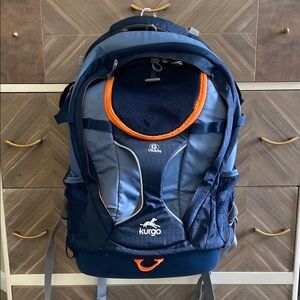 🌿 Kurgo G-train Navy Blue Dog Backpack/Carrier